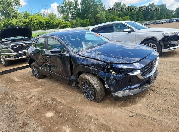 3MVDMBAM4SM847623 2025 MAZDA CX-30 Синий Передняя правая четверть