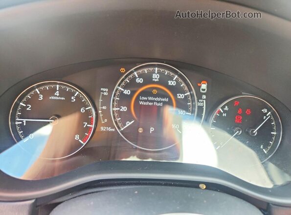 3MVDMBAM4SM847623 2025 MAZDA CX-30 Синий Вид щитка приборов