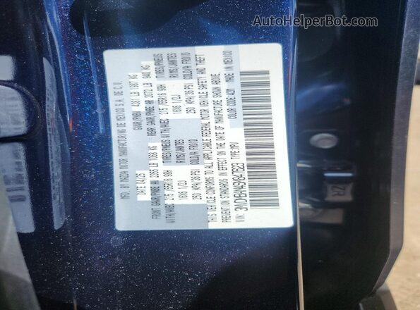 3MVDMBAM4SM847623 2025 MAZDA CX-30 Синий Панорамный вид салона 360°