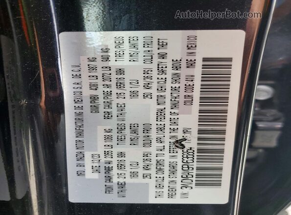 3MVDMBAM9RM636864 2024 MAZDA CX-30 Black Widok naklejki z numerem VIN