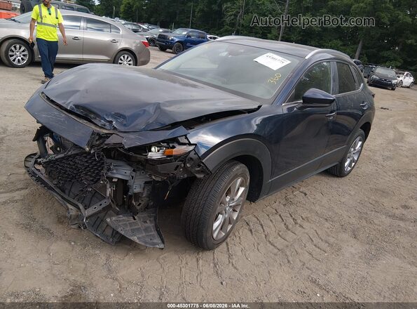 3MVDMBBL1NM430230 2022 MAZDA CX-30 Blue Առջևի ձախ երեք քառորդ տեսարան