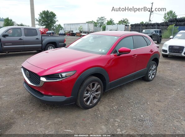 3MVDMBBL4MM300330 2021 MAZDA CX-30 Red წინა მარცხენა ხედი სამი მეოთხედიდან