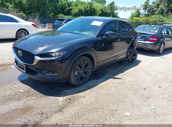 3MVDMBBL4TM205054 2026 MAZDA CX-30 Black Առջևի ձախ երեք քառորդ տեսարան