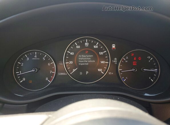 3MVDMBBM0PM546143 2023 MAZDA CX-30 Silver ხელსაწყოთა პანელის ხედი