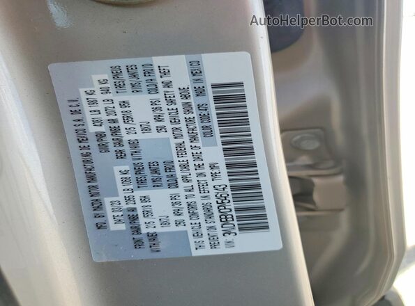 3MVDMBBM0PM546143 2023 MAZDA CX-30 Silver VIN კოდის სტიკერის ხედი