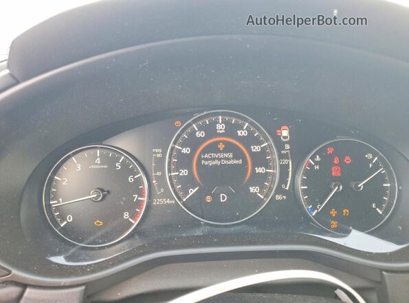 3MVDMBBM0SM797446 2025 MAZDA CX-30 Gray Widok zestawu wskaźników