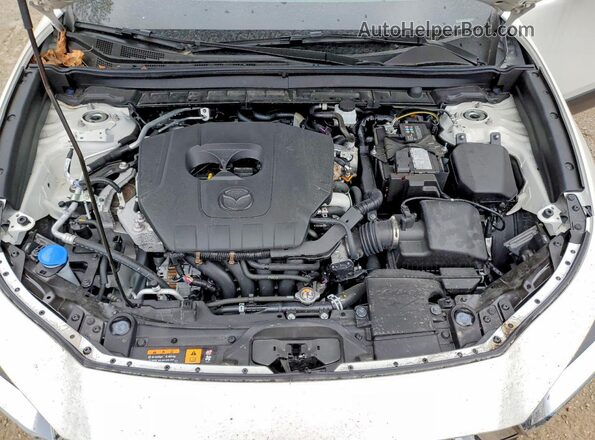 3MVDMBBM0SM870119 2025 MAZDA CX-30 White ძრავის განყოფილების ხედი