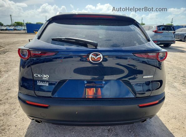 3MVDMBBM1PM553425 2023 MAZDA CX-30 Blue უკანა ხედი