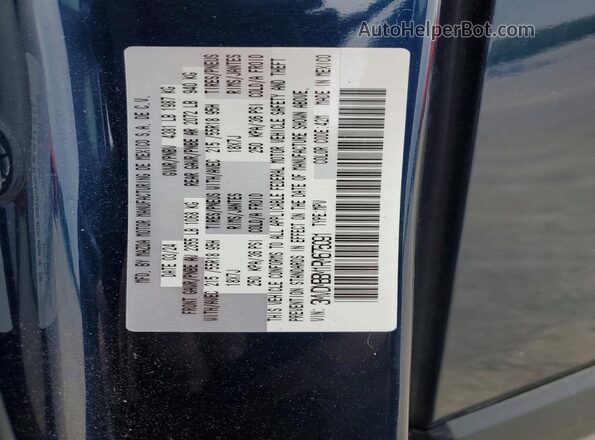 3MVDMBBM1RM675091 2024 MAZDA CX-30 Blue VIN sticker view