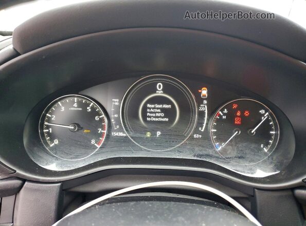 3MVDMBBM1RM675091 2024 MAZDA CX-30 Blue Instrument cluster view