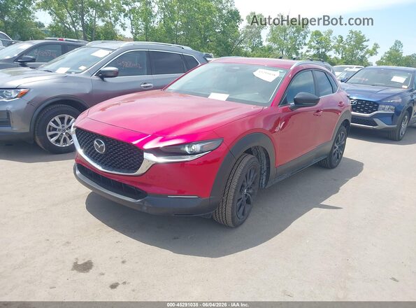 3MVDMBBM4SM754034 2025 MAZDA CX-30 Red Przód lewy