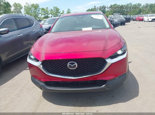 3MVDMBBM4SM754034 2025 MAZDA CX-30 Red Widok zestawu wskaźników