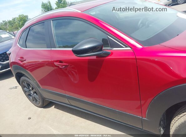 3MVDMBBM4SM754034 2025 MAZDA CX-30 Red Widok wnętrza z tyłu