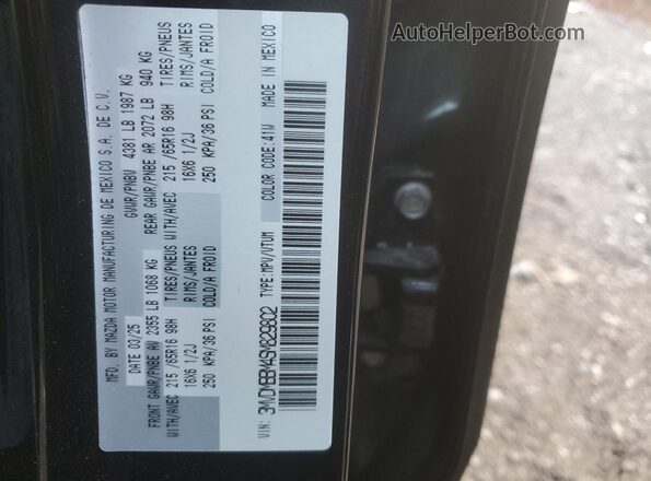3MVDMBBM4SM829802 2025 MAZDA CX-30 Black 