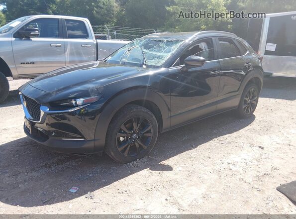 3MVDMBBM5RM652137 2024 MAZDA CX-30 Black Առջևի ձախ երեք քառորդ տեսարան