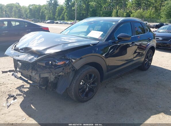 3MVDMBBM5RM691973 2024 MAZDA CX-30 Black Առջևի ձախ երեք քառորդ տեսարան