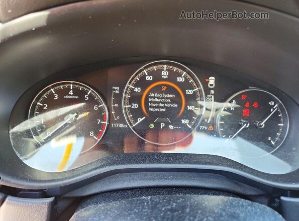 3MVDMBBM6RM655533 2024 MAZDA CX-30 Gray Vista del cuadro de instrumentos