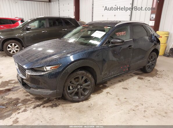 3MVDMBBM7RM665603 2024 MAZDA CX-30 Blue Vista tres cuartos delantera izquierda