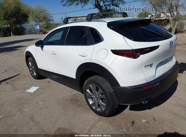 3MVDMBBM9PM529549 2023 MAZDA CX-30 White Trasero izquierdo