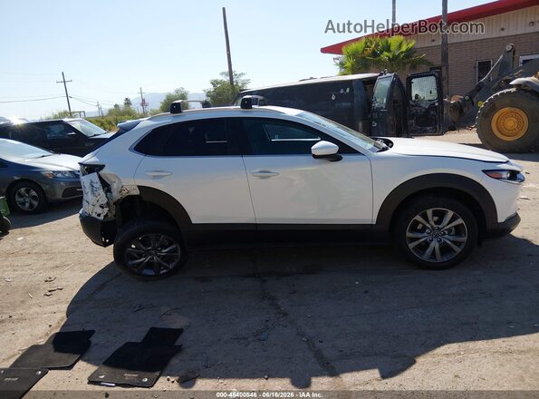 3MVDMBBM9PM529549 2023 MAZDA CX-30 White Vista del cuadro de instrumentos
