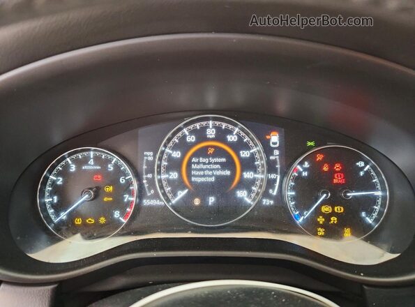 3MVDMBBMXSM785191 2025 MAZDA CX-30 Gray Instrument cluster view