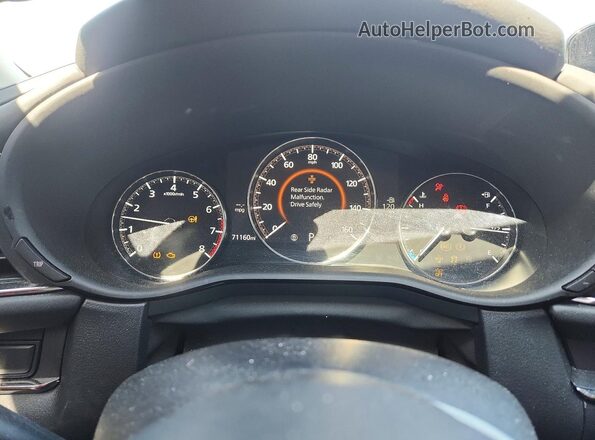 3MVDMBCL1MM312028 2021 MAZDA CX-30 Black Instrument cluster view
