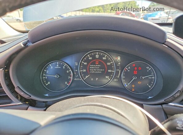 3MVDMBCL2MM215436 2021 MAZDA CX-30 Silver Սարքավորումների վահանակի տեսք