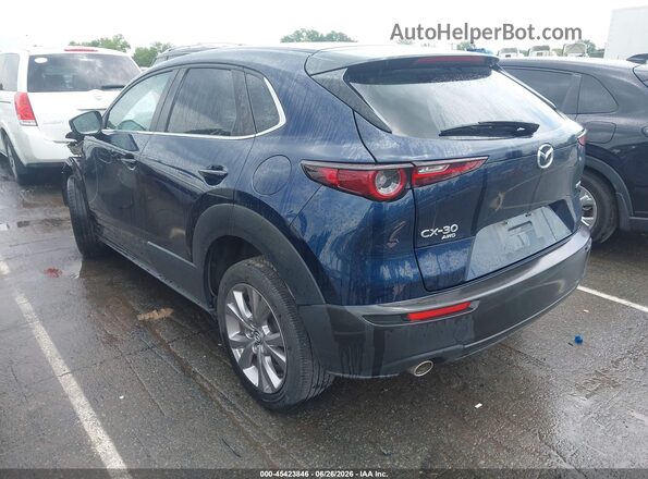 3MVDMBCL3LM129535 2020 MAZDA CX-30 Blue Trasero izquierdo