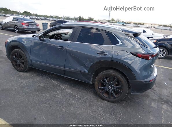 3MVDMBCL3NM445570 2022 MAZDA CX-30 Gray Rear left