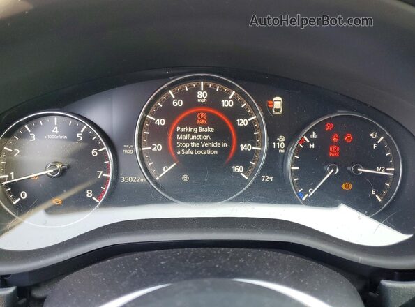 3MVDMBCL4NM446873 2022 MAZDA CX-30 Gray ხელსაწყოთა პანელის ხედი