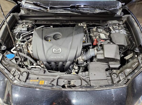 3MVDMBCL5MM252559 2021 MAZDA CX-30 Black Engine compartment view