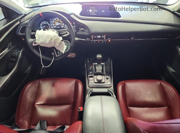 3MVDMBCL6NM402728 2022 MAZDA CX-30 Серый Вид панели приборов