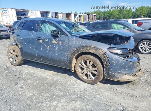 3MVDMBCL7MM253132 2021 MAZDA CX-30 Gray Delantero derecho