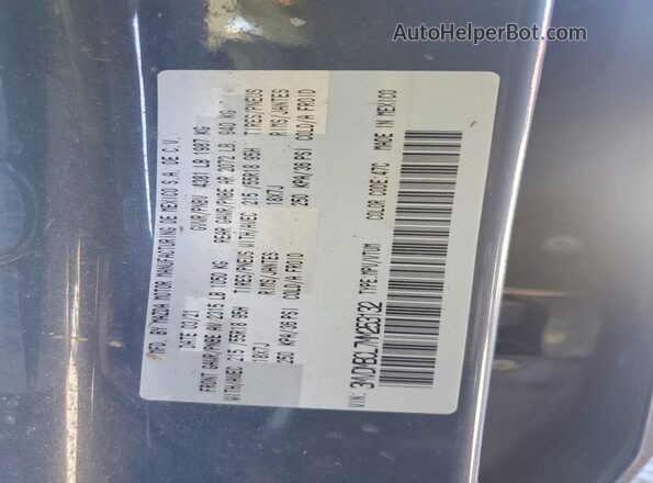 3MVDMBCL7MM253132 2021 MAZDA CX-30 Gray Vista interior de 360 grados