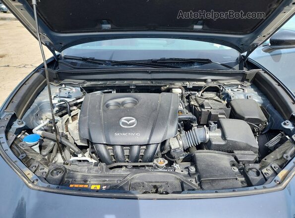 3MVDMBCL9NM409043 2022 MAZDA CX-30 Blue Engine compartment view