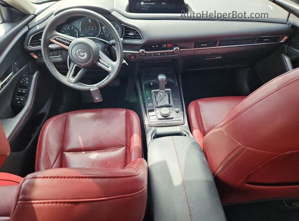 3MVDMBCL9NM409043 2022 MAZDA CX-30 Blue Dashboard view