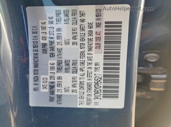 3MVDMBCM0PM545217 2023 MAZDA CX-30 Blue Engine compartment view