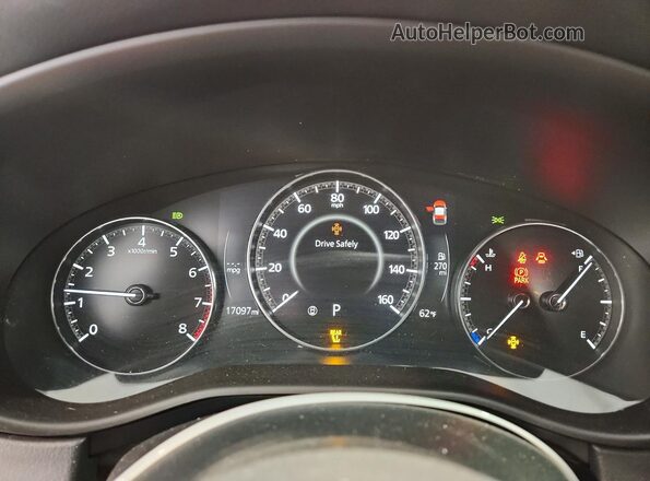 3MVDMBCM0RM670754 2024 MAZDA CX-30 Gray Vista del cuadro de instrumentos