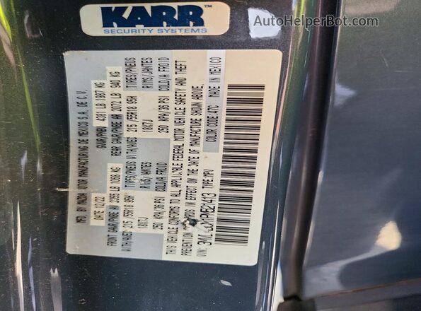 3MVDMBCM1PM521413 2023 MAZDA CX-30 Gray Вид наклейки з VIN-кодом
