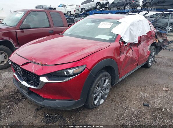 3MVDMBCM2SM780534 2025 MAZDA CX-30 Red Առջևի ձախ երեք քառորդ տեսարան
