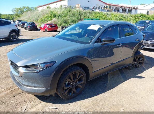 3MVDMBCM3PM552985 2023 MAZDA CX-30 Blue წინა მარცხენა ხედი სამი მეოთხედიდან