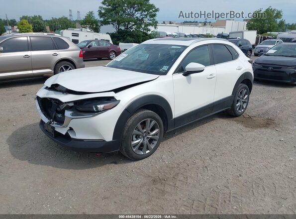 3MVDMBCM3SM783703 2025 MAZDA CX-30 White Առջևի ձախ երեք քառորդ տեսարան