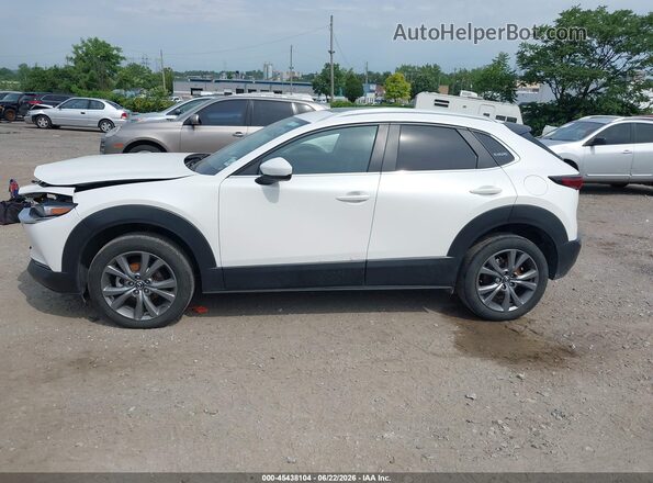 3MVDMBCM3SM783703 2025 MAZDA CX-30 White Սալոնի 360 աստիճան տեսք