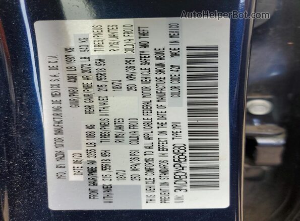 3MVDMBCM4PM564580 2023 MAZDA CX-30 Blue Widok komory silnika