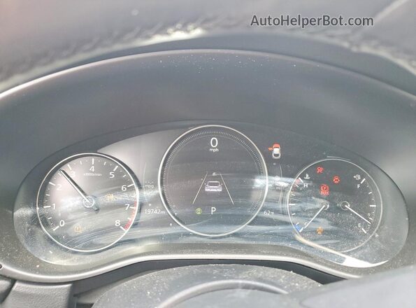 3MVDMBCM4RM629754 2024 MAZDA CX-30 White ხელსაწყოთა პანელის ხედი