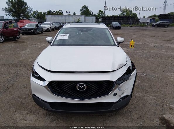 3MVDMBCM4SM790238 2025 MAZDA CX-30 White Widok zestawu wskaźników