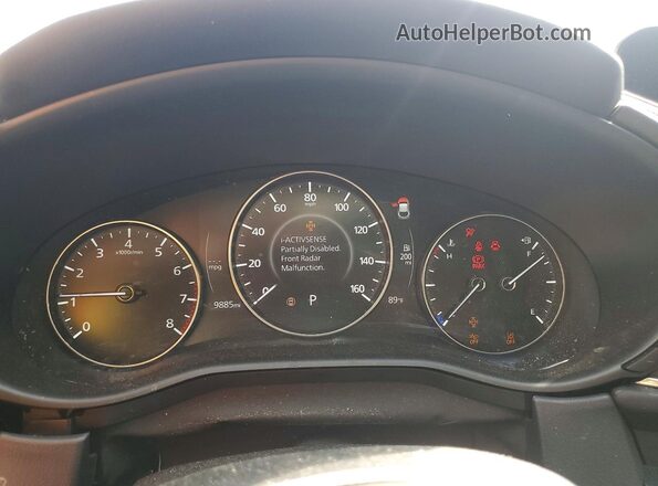 3MVDMBCM4SM801920 2025 MAZDA CX-30 Black Instrument cluster view