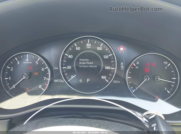 3MVDMBCM5RM649169 2024 MAZDA CX-30 Gray Instrument cluster view