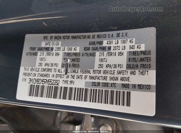 3MVDMBCM5RM652282 2024 MAZDA CX-30 Blue Widok komory silnika