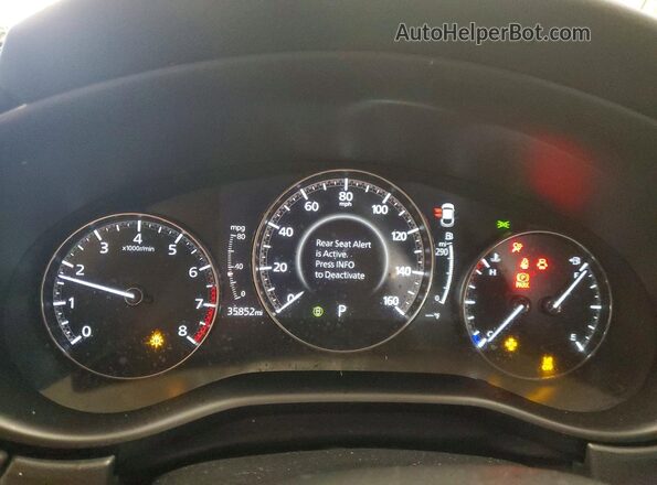 3MVDMBCM5RM709323 2024 MAZDA CX-30 Black Вид щитка приладів